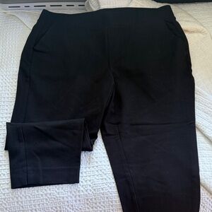 torrid Black Ponte Pull-On Ankle Pants